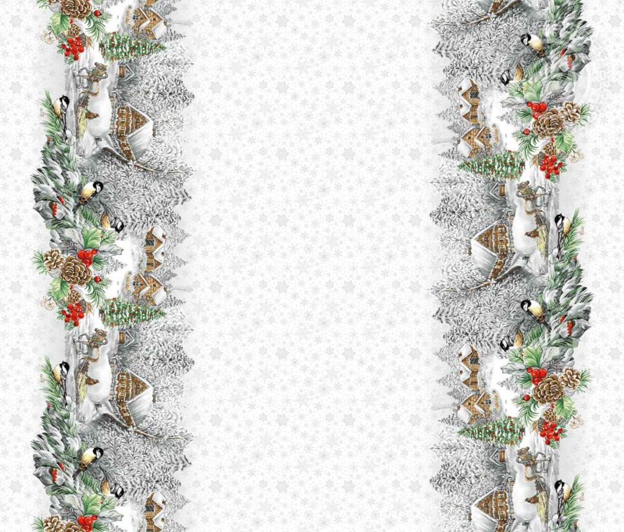 Рогожка для столового белья "Студеная пора" — изображение 2