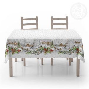 Рогожка для столового белья "Студеная пора"